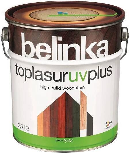 Belinka Toplasur UV Plus 31 grafitová šedá - Graphite grey 2,5L + dárek k objednávce nad 1000Kč