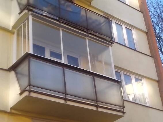 Zasklívání balkónů a lodžií - Orsabac®