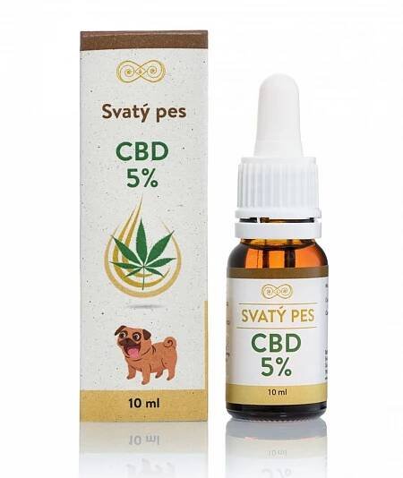 5% CBD kapky pro psy od Svatý Sedláček k předplatnému