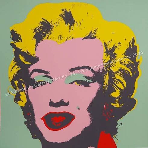 Aukce obrazů | Marilyn Monroe 11.23 | Warhol Andy | Galerie Národní 25 s.r.o.
