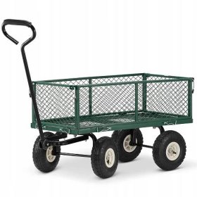 Kolečko zahradní vozík přepravní přívěs 450kg Objem 250 l