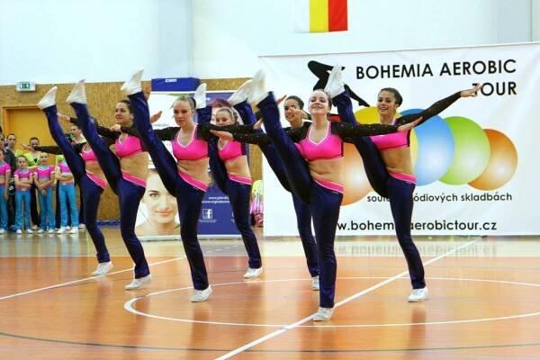 Fotodokumentace ze soutěže v Hradci Králové 11.5.2014 - hala č.1 - Bohemian Aerobic Tour