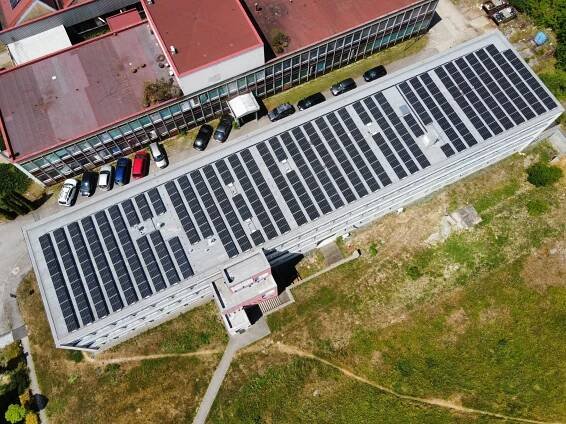 Fotovoltaická elektrárna pro ELTON hodinářská