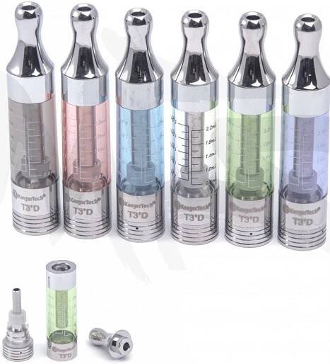 Kangertech T3D Clearomizer 1,5ohm černý 2,2ml