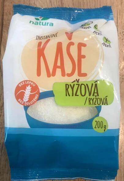 Instantní kaše rýžová Natura