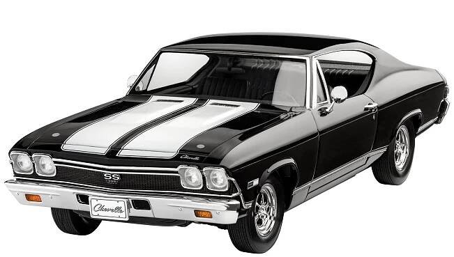 Revell Plastikový model auta ́68 Chevy Chevelle
