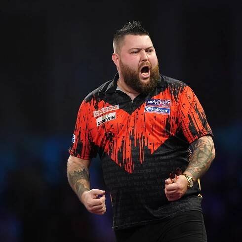 Michael Smith beats Nathan Aspinall to win German Darts Grand Prix