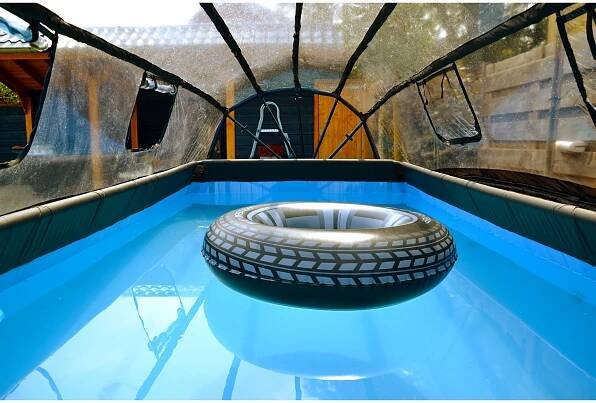 Exit Toys Pool Dome 30.80.42.02 krycí plachta 427 x 200 cm