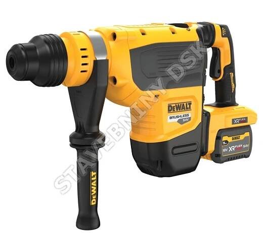 Kladivo kombinované Aku. SDS MAX 54V 13,3J 2x54V/9,0Ah DCH735X2-QW FlexVolt DeWalt | DSK stavebniny
