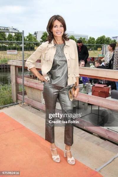 German actress Gerit Kling during the nominees announcement of the German Play Award 2018 at Kornversuchsspeicher on June 15, 2018 in Berlin,...