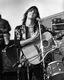 See Gram Parsons, Emmylou Harris Sing 'Six Days on the Road'