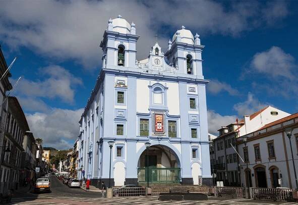 Blaue Kirche auf Terceira