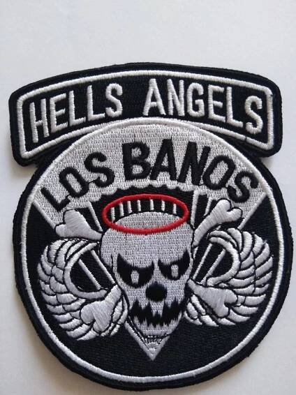 HELS ANGELES - LOS BANOS nášivka