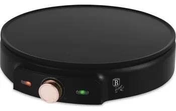 BERLINGERHAUS Pánev na palačinky elektrická 1500 W, Black Rose Collection BH-9712
