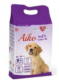 Podložka absorb. pro psy Aiko Soft Care 60x58cm 50ks - ZOOshopik