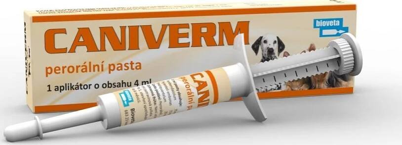 Bioveta Caniverm Perorální pasta