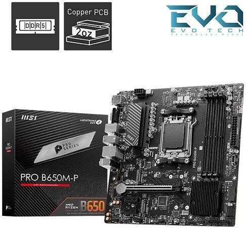 MSI PRO B650M-P AM5 Motherboard