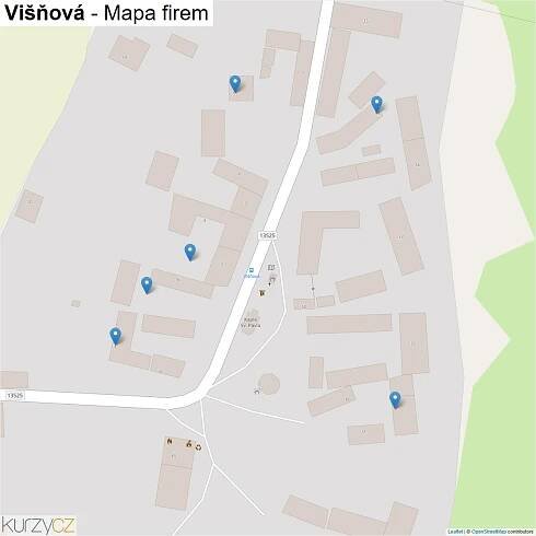 Višňová - mapy | Kurzy.cz