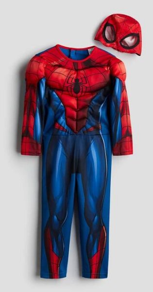 Maškarní kostým - Modrá/Spiderman/Černá/Batman/Červená/Spidey/Jasně modrá/Kapitán Amerika/Zelená/Minecraft/Zelená/Hulk/Bílá/Příběh hraček/Modrá/Superman/Modrá/Superman/Zelená/TMNT