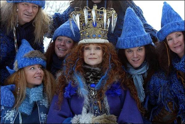 Tandeberg er særlig kjent for mange som dronning Fjellrose i TV-serien «Jul i Blåfjell» (1999) på NRK.  Foto: Magnar Kirknes / VG