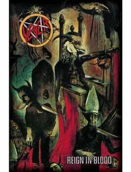 Merch Slayer: Textilní Plakát Reign In Blood