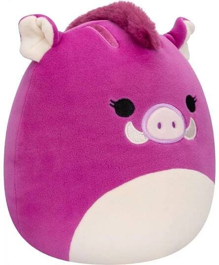 Squishmallows Fialový kanec Jenna 20 cm