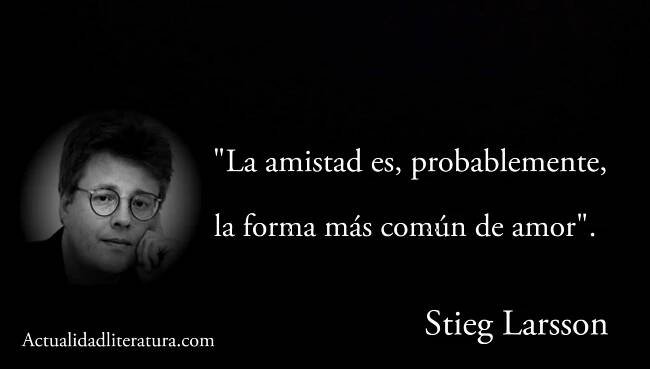 Citát Stiega Larssona.