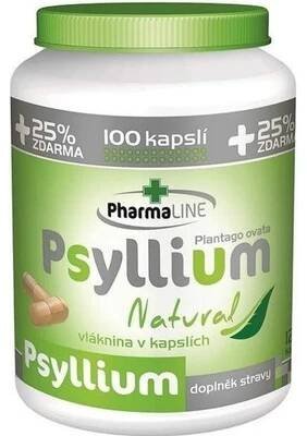 PharmaLINE Psyllium Natural 100 kapslí od 144 Kč - Heureka.cz