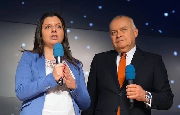 New international media project Sputnik launched in MoscowŠéfredaktorkou Sputniku je Margarita Simonjanová, generálním ředitelem Dmitrij Kiseljov. Foto: Ilja Pitalev/TASS, Profimedia.cz