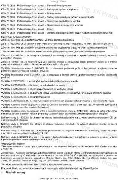 ČSN 34 2710 (342710) - Elektrická požární signalizace - Projektování, montáž, užívání, provoz, kontrola, servis a údržba