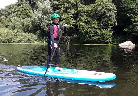 Mikey SUPing