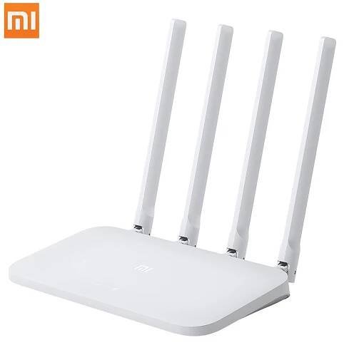 Originální Xiaomi Mi WIFI Router 4C 64 RAM 802.11 b/g/n 2,4 GHz 300 Mbps 4 antény Smart APP Control