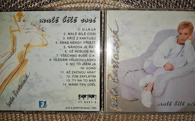 CD Iveta Bartošová - Malé bílé cosi - Bonton Music 1994