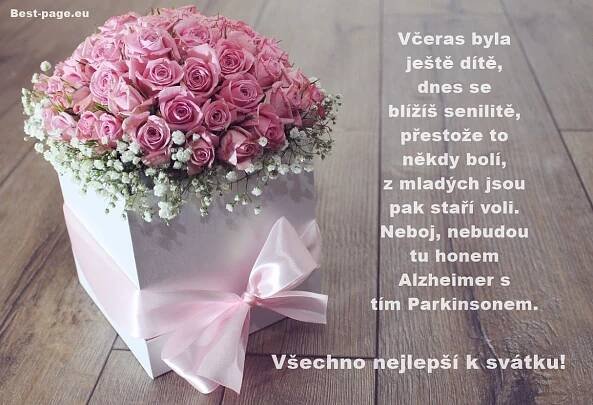 Včeras byla ještě dítě... Přání k svátku pro ženu