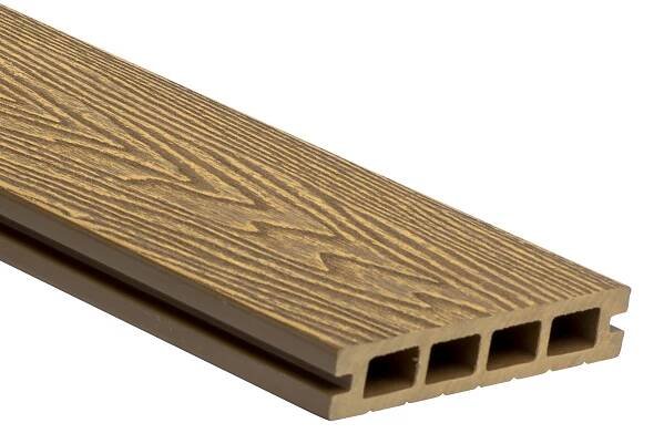 Prkno terasové WPC PERI 3D OSK duté original wood 25×136×4000 mm