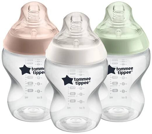 Tommee Tippee set kojeneckých lahví 3ks 260 ml, Jungle Picks green