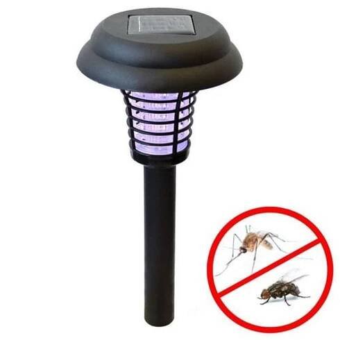 Solární zahradní LED UV lampa na odpuzování mršin 2v1 černá - Moje vybavení můj domov