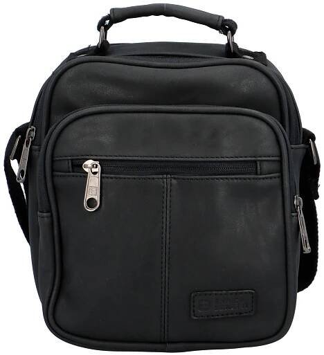 Pánská crossbody brašna černá - Enrico Benetti Douqen černá