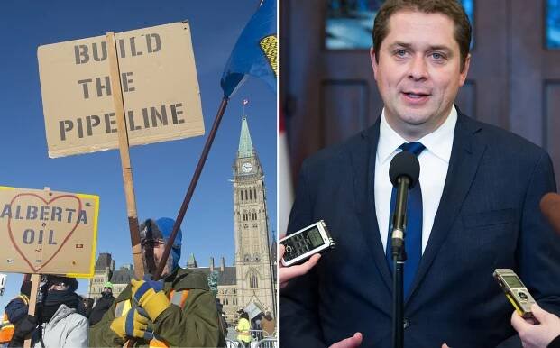 Andrew Scheer and Yellow Vest protests