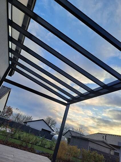 Hliníková pergola DELUXE v Praze