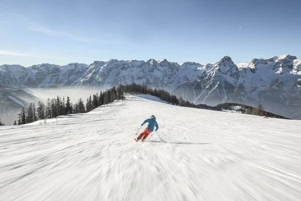 Hinterstoder_Piste_Schnee_Berge_©Oberoesterreich Tourismus GmbH_David Lugmayr