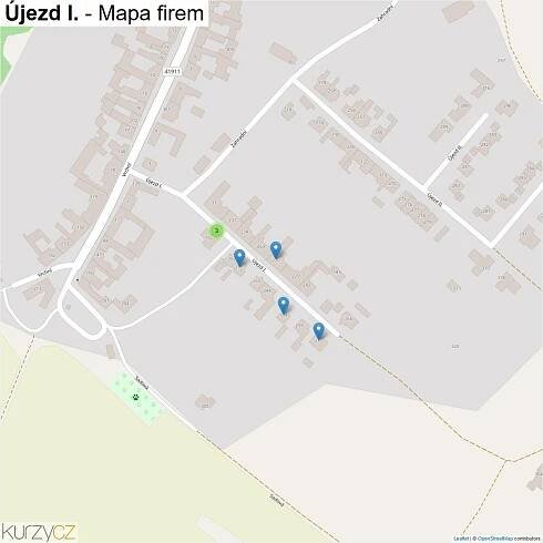 Újezd I. - mapy | Kurzy.cz