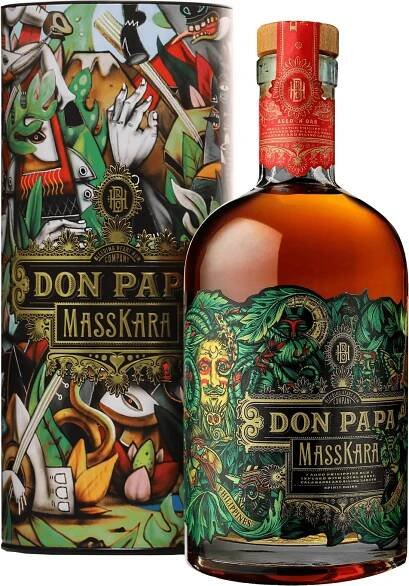 Don Papa Masskara Street Art - Tmavý rum | Svět nápojů