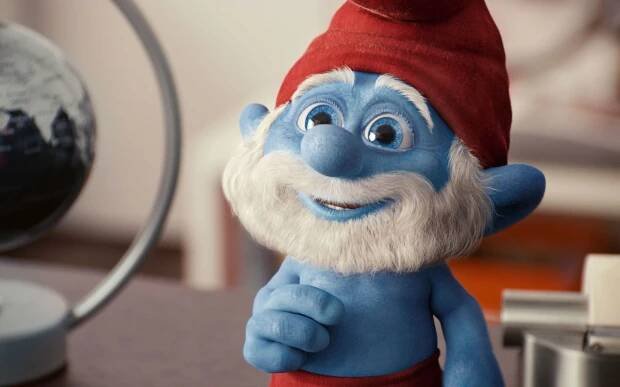 Papa Smurf Wallpaper - WallpaperSafari