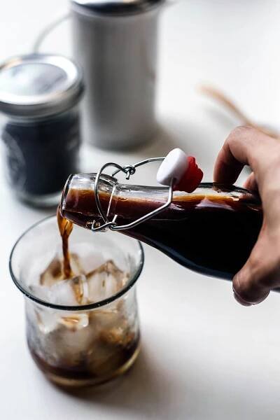 Easy and Delicious Homemade Cold-Brew Coffee | littlegreendot.com