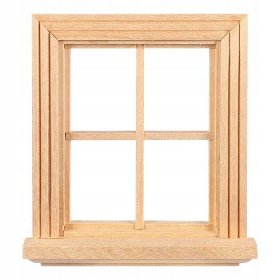 Malé Okno Dřevěné Domy Panenky Okna Nábytek