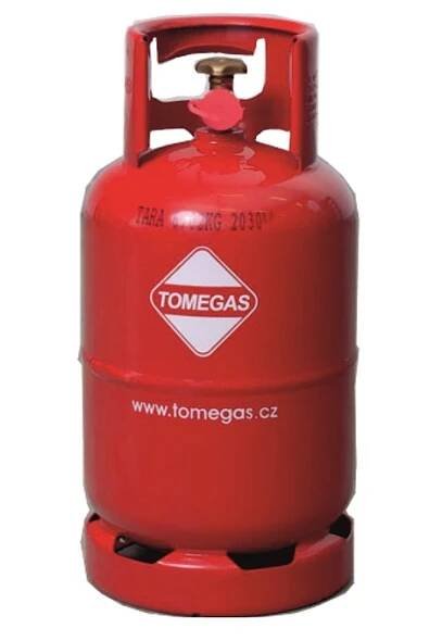 Tomegas - Plynová lahev + 10 kg PROPAN/BUTAN