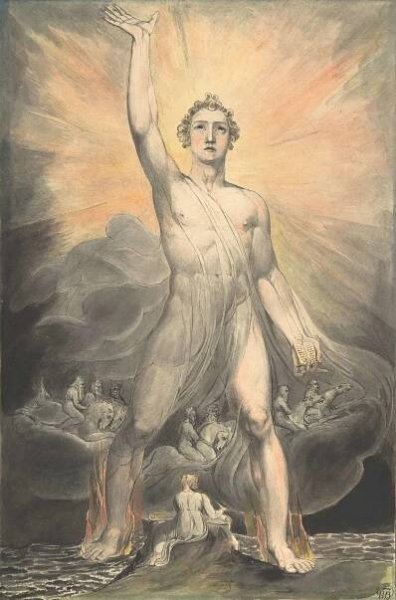 'Angel of the Revelation' 1805 - William Blake