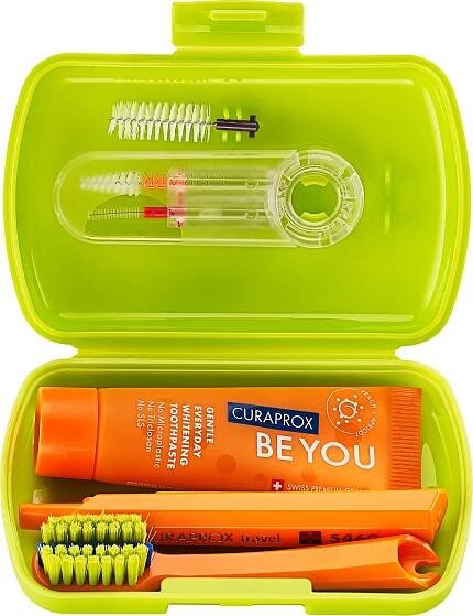 Curaprox Travel set Ortho zelený od 359 Kč