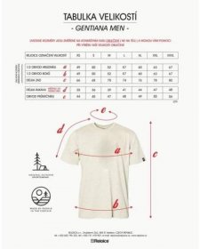 Pánské tričko REJOICE GENTIANA MEN U252-2216 - 3